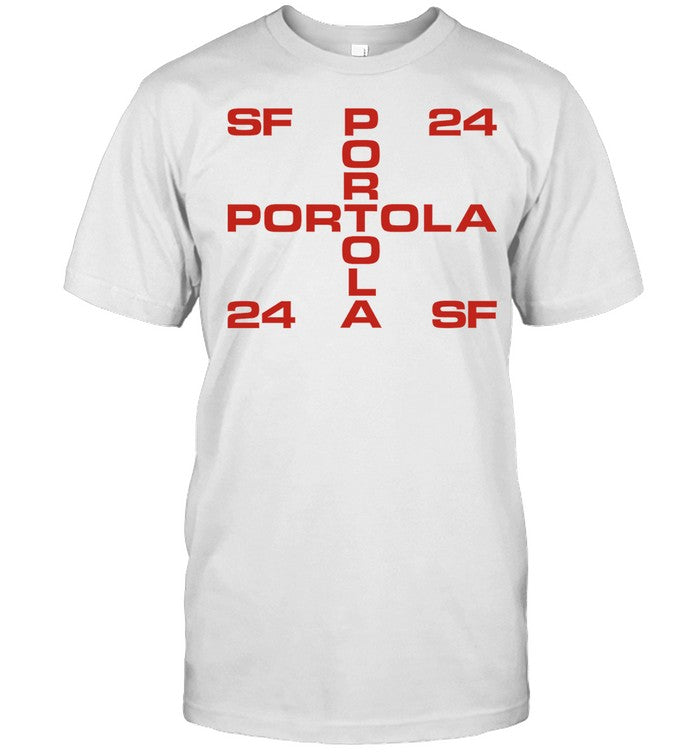 Portola Cross Logo Lineup Sweatshirt 2024