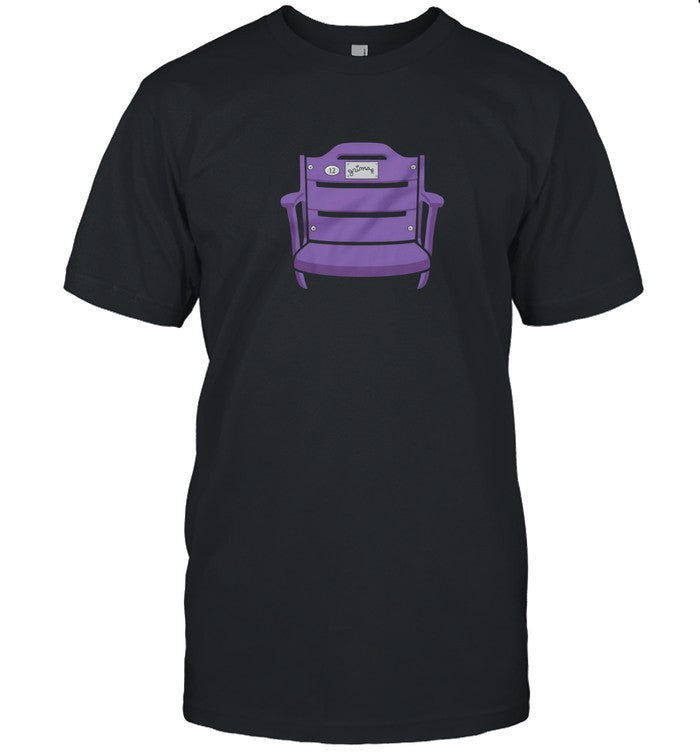 Purple Stadium Throne T-shirt
