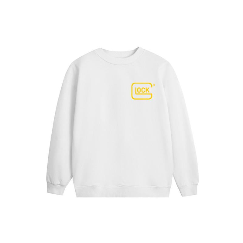 GLOCK HOODIE - SWEATER  , Design Color YELLOW - Double Side Hoodie - Glock Sweatshirt - For Her - For Him - Full Color