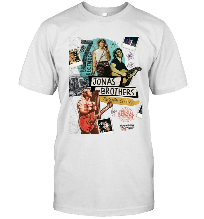 Jonas Brothers Prudential Center Newark, NJ December 7, 2023 Event Tee