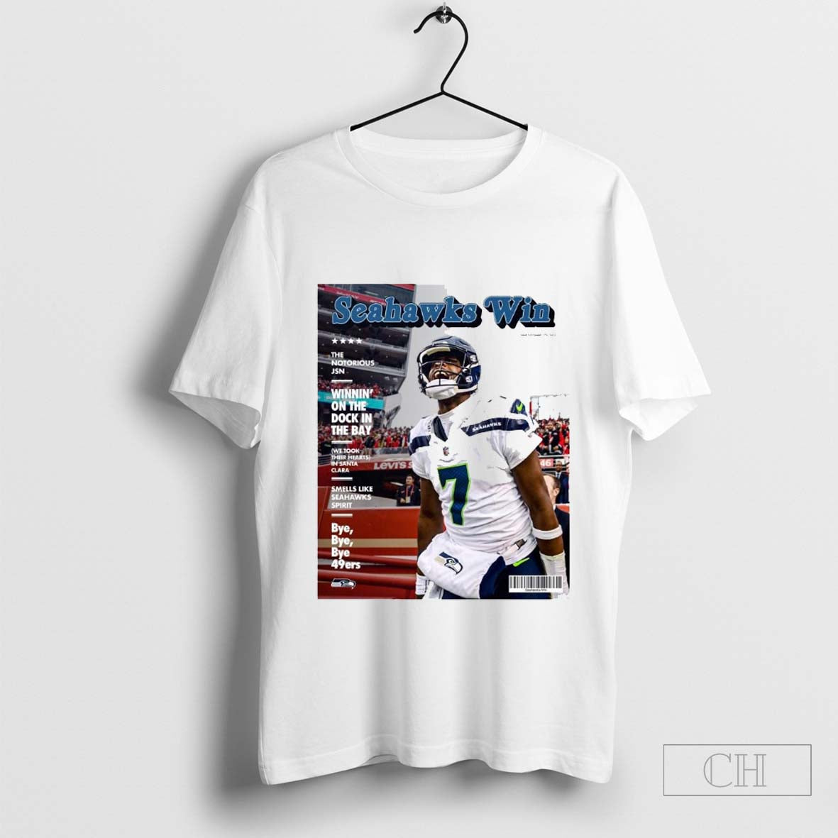 Seattle Seahawks Seahawks Win The Notorious JSN Winninâ€™ On The Dock In The Bay San Francisco 49ers t-shirt