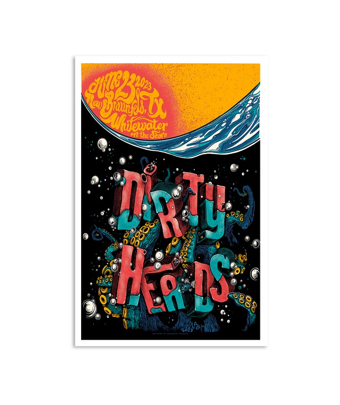 Dirty Heads June 23, 2023 Whitewater Amphitheater, New Braunfels, TX Poster