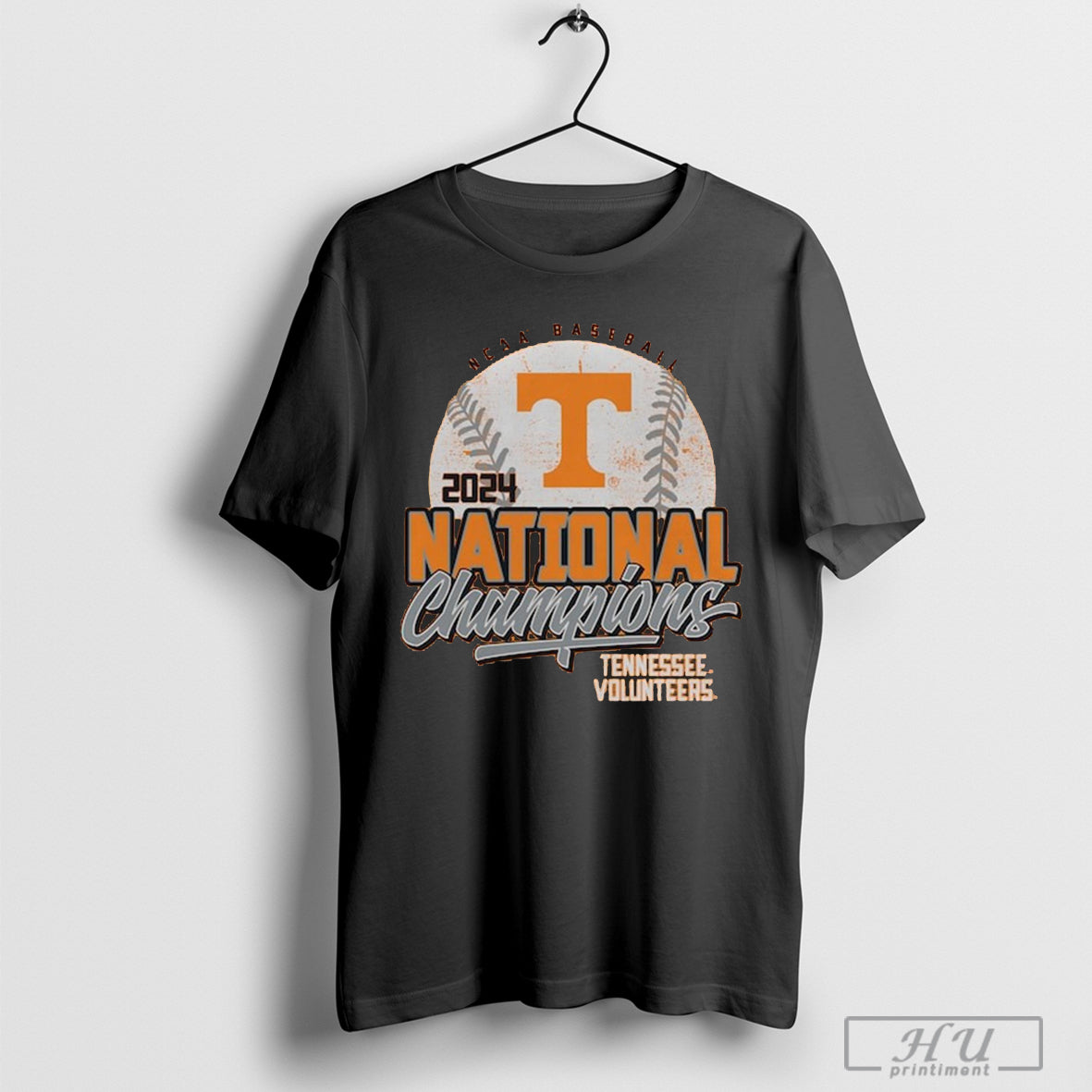 Tennessee Orange Tennessee Volunteers 2024 NCAA MenÃ¢â‚¬â„¢s Baseball College World Series Champions Comfort Colors Shirt