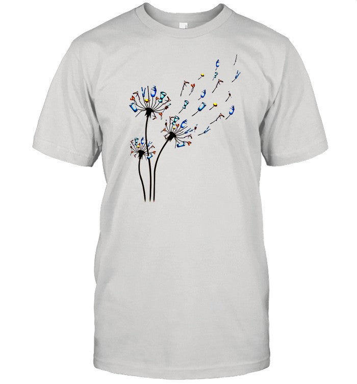 Dandelion Bartender Flower shirt_1