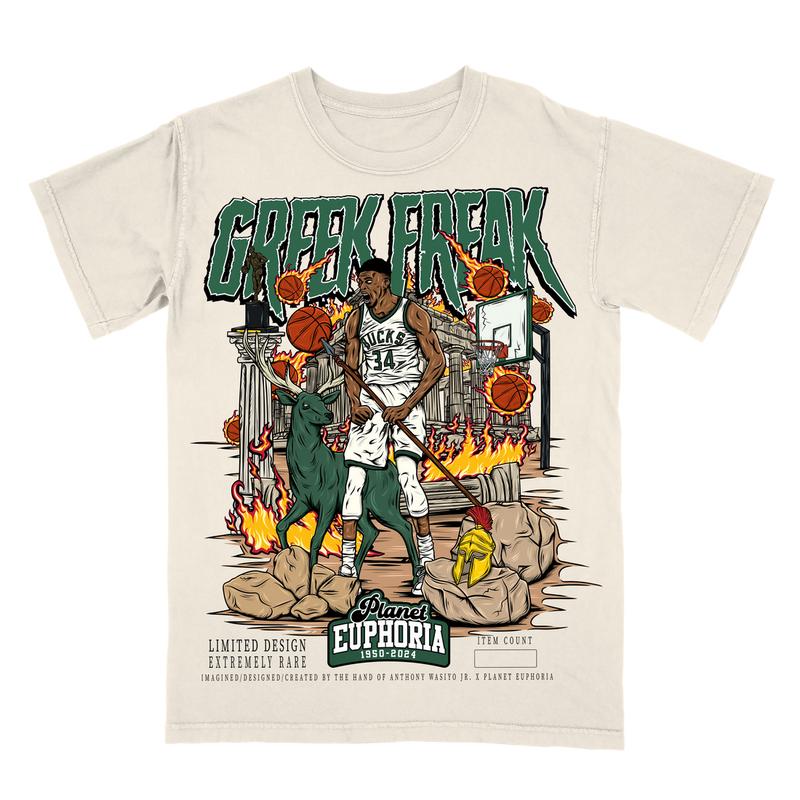 Giannis Antetokounmpo Greek Freak Tee