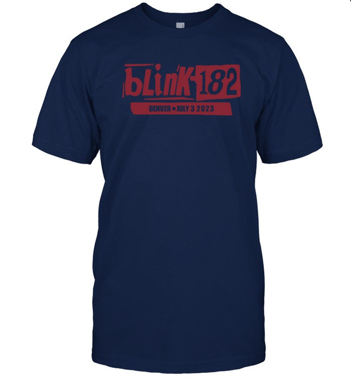 2023 Blink-182 Ball Arena Denver, CO World Tour Shirt