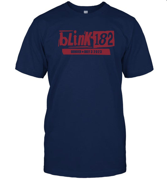 2023 Blink-182 Ball Arena Denver, CO World Tour Shirt