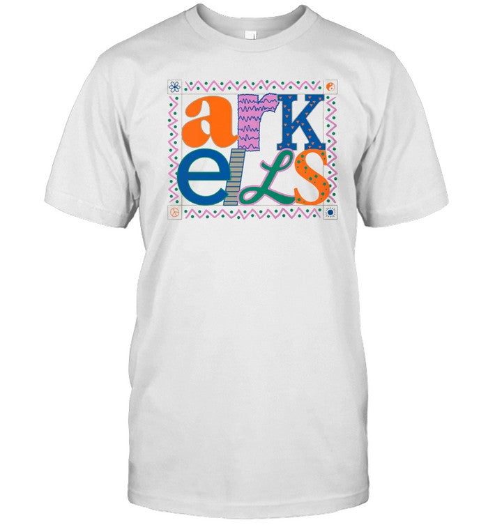 Limited Arkells Hippie Font Shirt