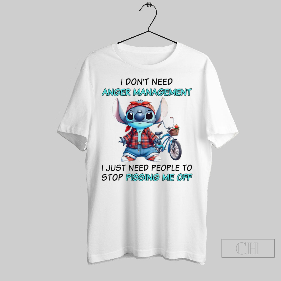 Stitch I Dont Need Anger Management I Just Need People To Stop Pissing Me Off Shirt Sweater