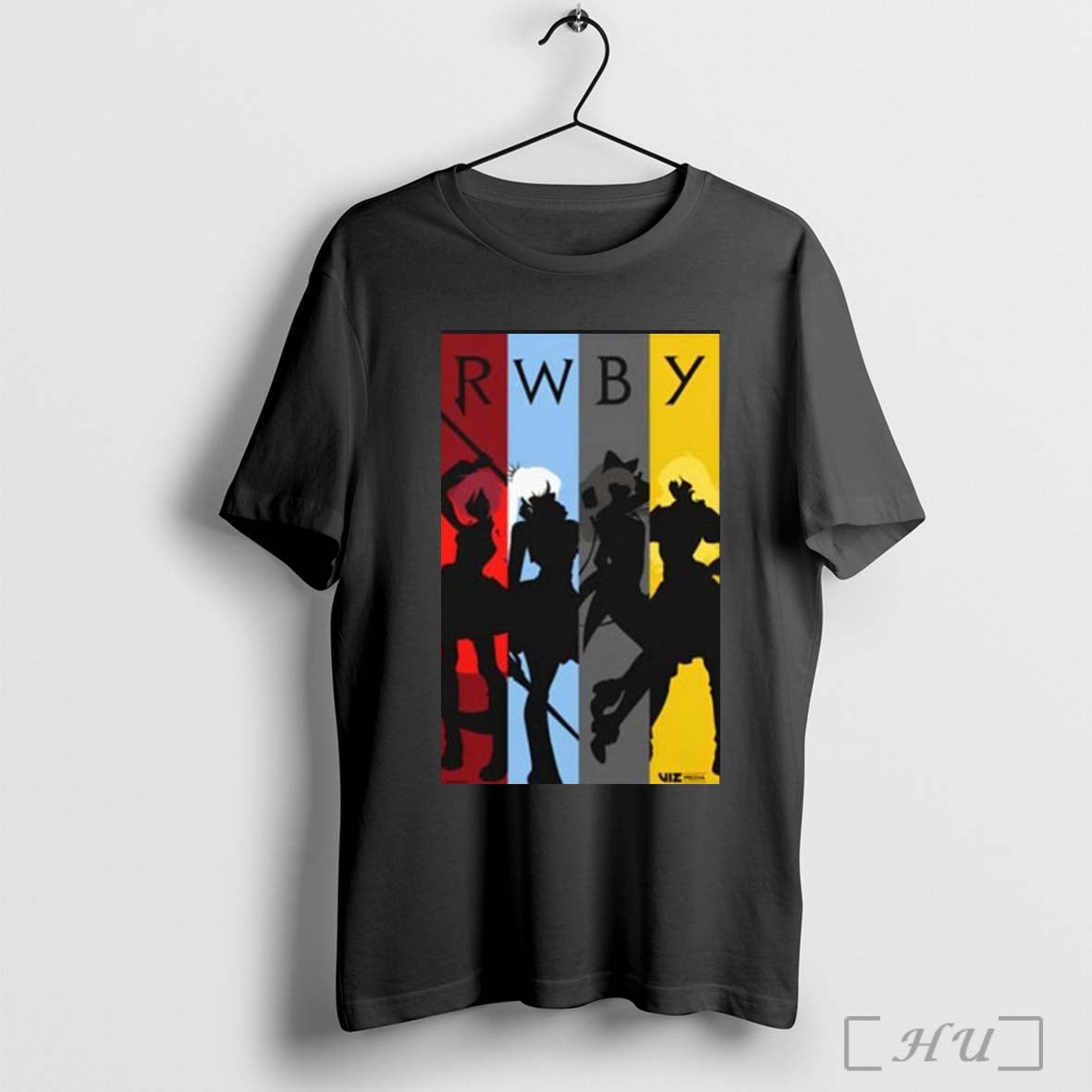 Rwby Character Silhouettes Comfort Colors T Shirt