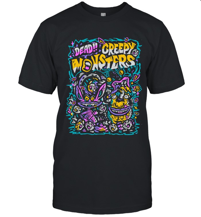 T-Shirts Dead Creepy Monsters 2024