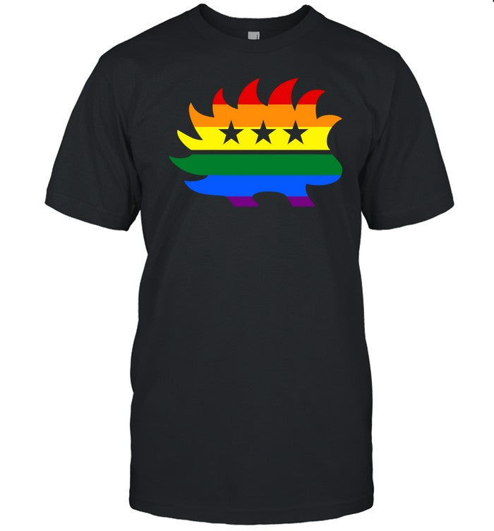 Shirt Libertarian Party Porcupine Rainbow