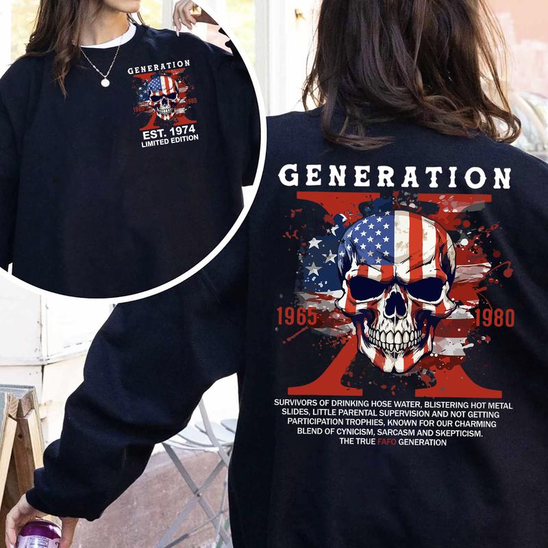 Customize Gen X Shirt: Raised On Hose Water Vintage Inspired T-Shirt with Funny, Sarcastic Quotes