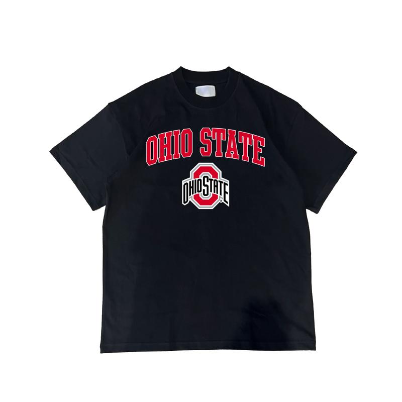 BLACK T-SHIRT Vintage NCAA College LOGO All Teams Sport Football Basketball Classic Sweater Pullover Long Sleeve Sweatshirts Christmas t shirt Menswea