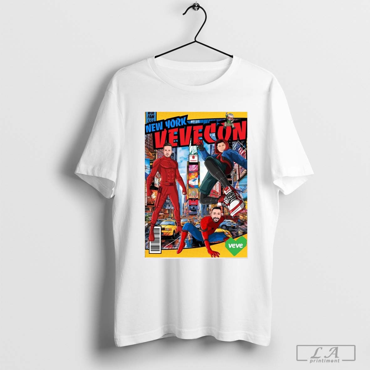 Rock 2 Burn New York Veve Con Veve Fam 888 Leo Milli Poster t-shirt
