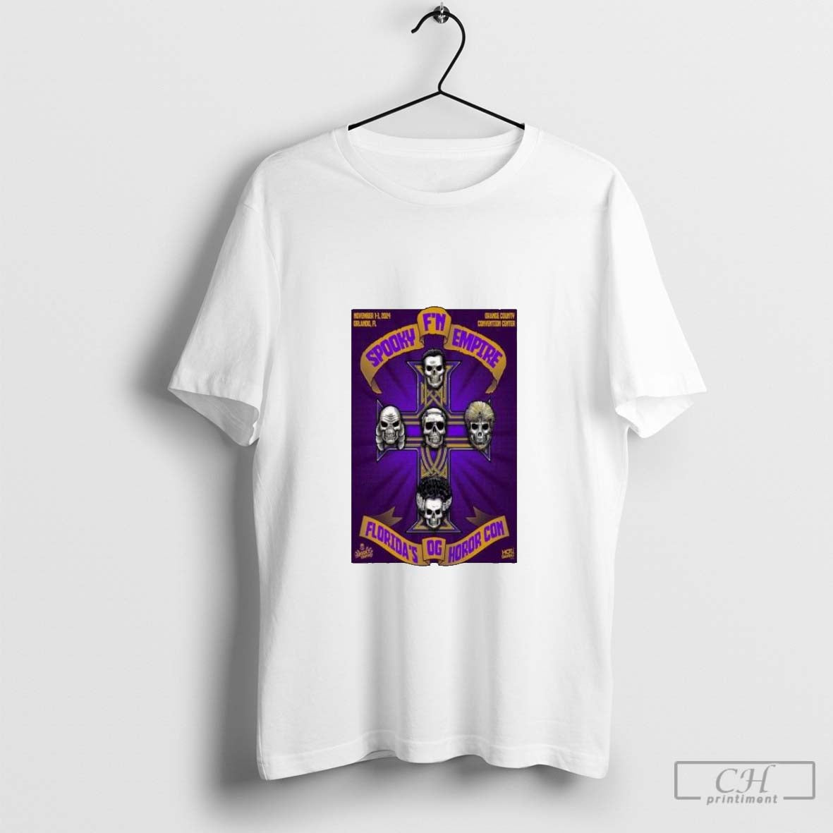 Spooky FÃ¢â‚¬â„¢n Empire FloridaÃ¢â‚¬â„¢s Og Horor Con November 1-3 2024 Orlando Fl Orange County Convention Center Shirt