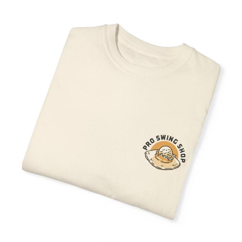 Cotton Breakfast Ball T-Shirt 2 Side, Classic Cotton Short Sleeve Top, Womenswear Tshirt