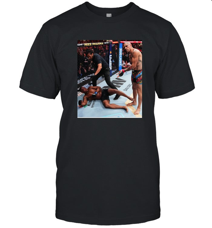 Alex Pereira Knockout Jamahal Hill T-Shirt