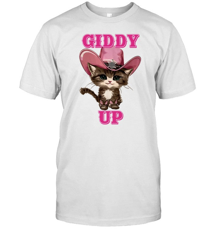 Giddy Up Cowboy Cat Shirt