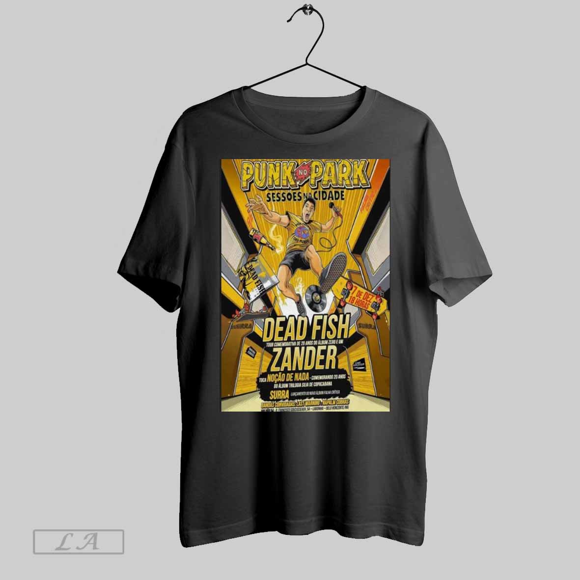 Punk No Park 2024 Tour Comemorativa De Anos Do Album Zero E Um Shirt