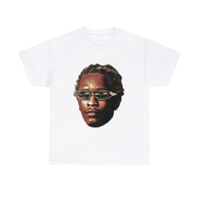 YOUNG THUG T-SHIRT, Rap Tee Concert T-Shirt, Kanye Thugger Slime Season  Green Rare Hip Hop Graphic T-Shirt, Vintage Unisex Shirt