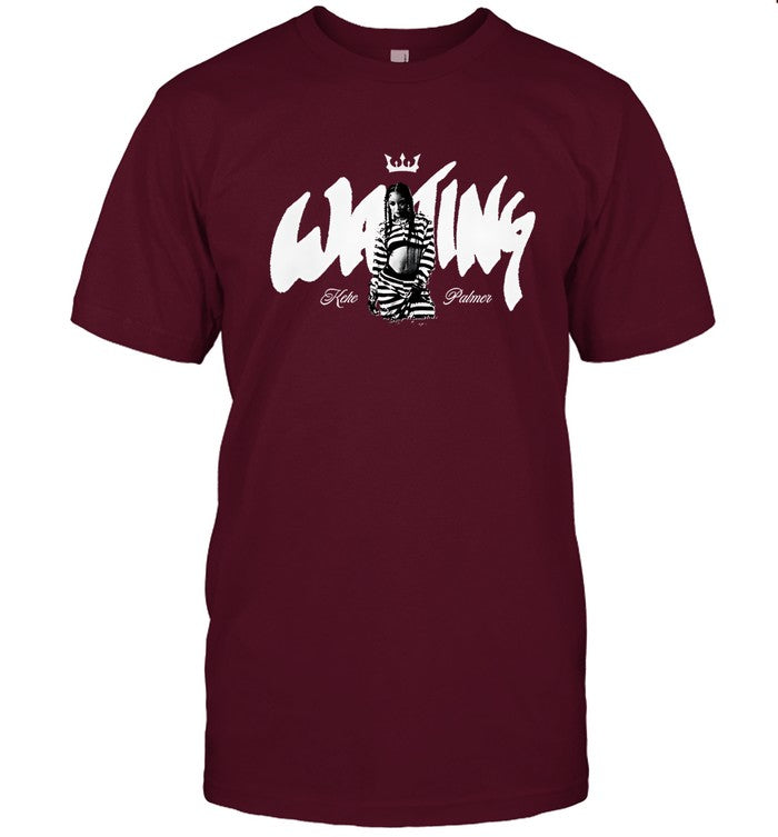Keke Palmer Waiting Maroon Shirt