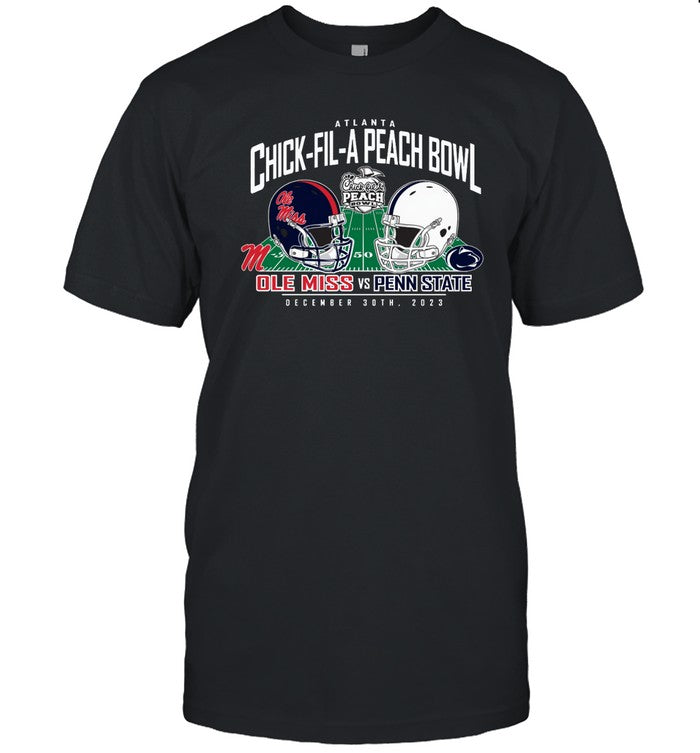 Limited Chick Fil A Peach Bowl Ole Miss vs Penn State December 30th, 2023 T Shirt