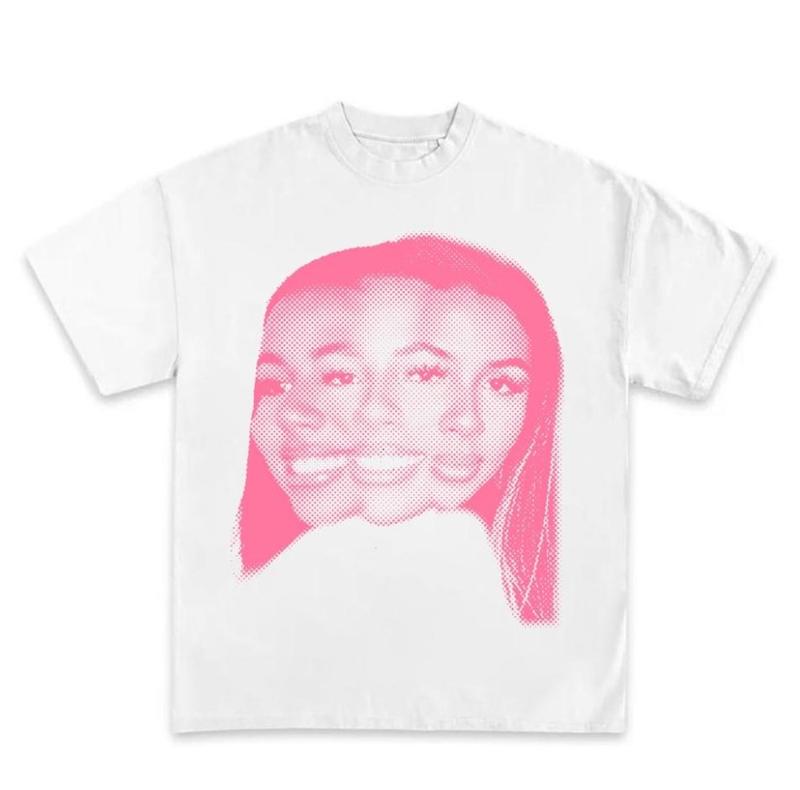 Mariah the Scientist Pink Shirt Gift For Fans Cotton Menswear Oversized Top