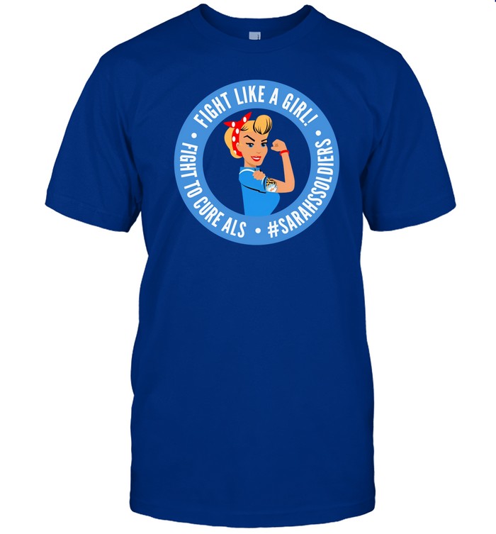 Matt Quatraro Wearing Sarah Soldiers Fight Like A Girl Shirt