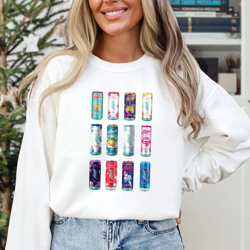 Alani Sweatshirt, Alani Lovers, Energy Drink, Alani Energy For Women