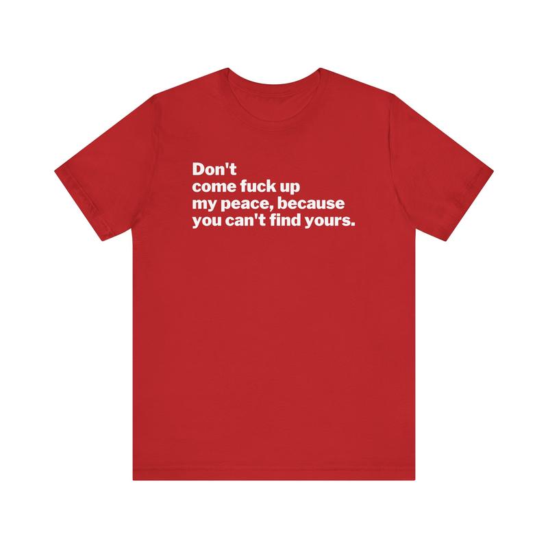 My Peace Unisex T-shirt Tshirt