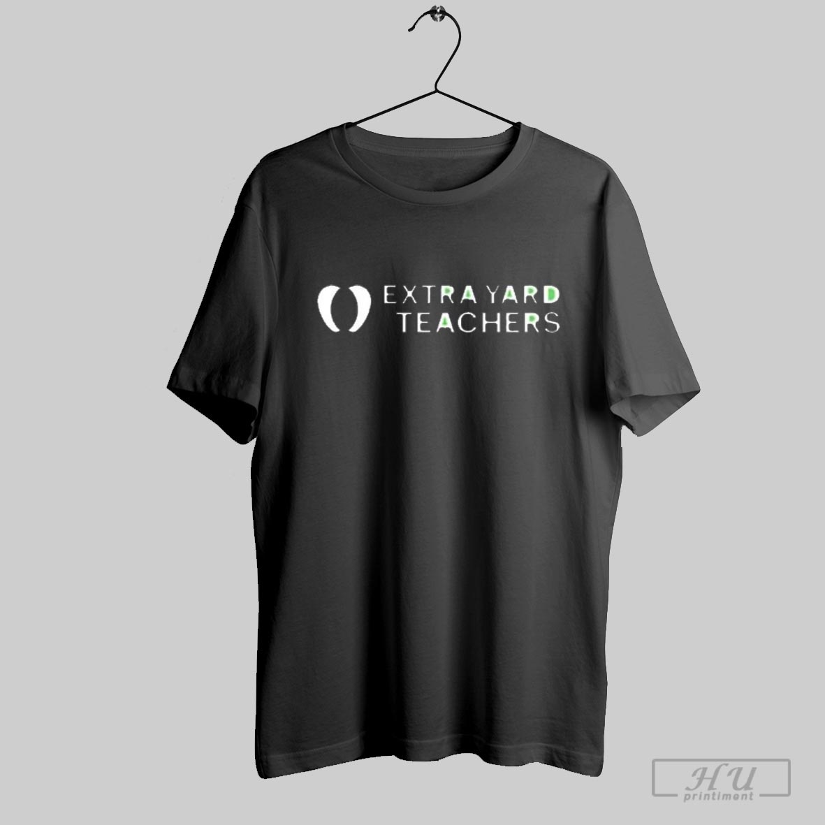 Premium College Football Playoff Extra Yard Logo Lime T Shirt