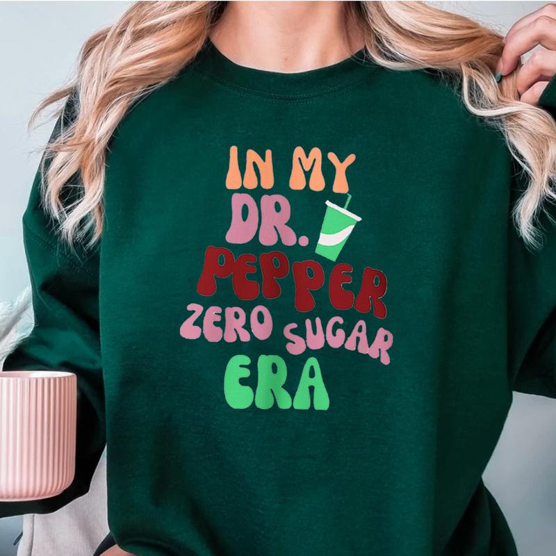 Drink Dr. Pepper Sweatshirt, Dr. Pepper Zero Sugar Drinker Sweatshirt, Gift for All