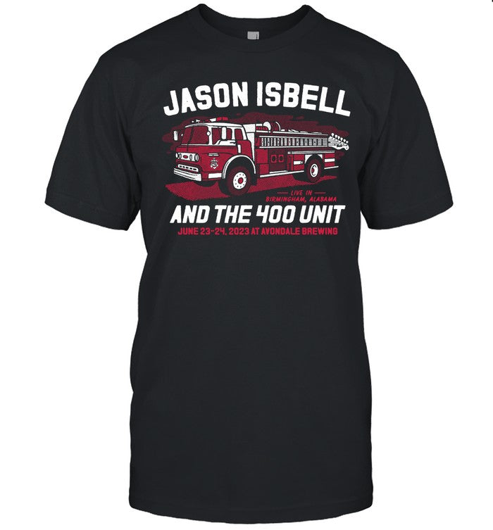 Jason Isbell and the 400 Unit Birmingham, AL June 23-24 2023 Limited Shirt