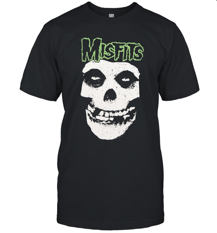 Misfits Green Fiend Skull T-Shirt