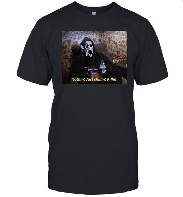 Spooktober killin nothin just chillin killin T-shirt