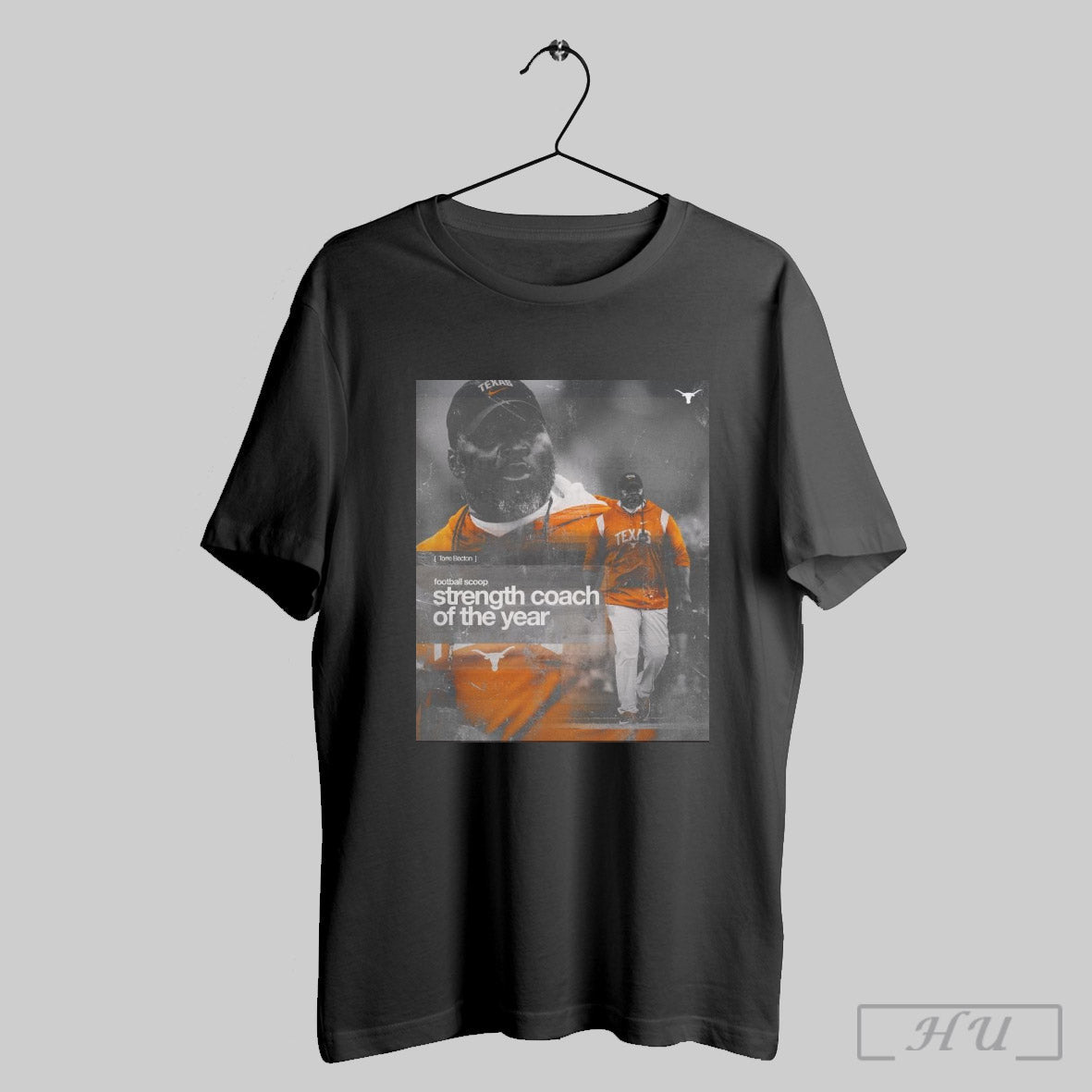 Tennessee Vols Torre Becton Footballscoop Strength And Conditioning Coach Of The Year Poster T Shirt