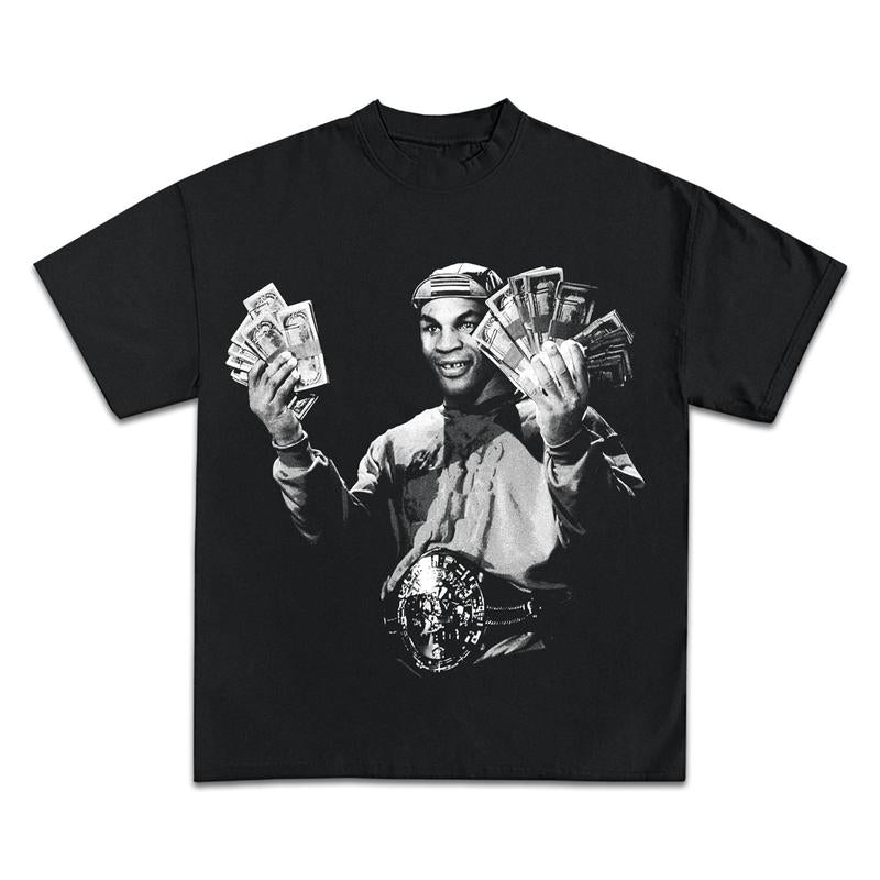 Mike Tyson Iconic Graphic T-Shirt Ã¢â‚¬â€œ A Bold Tribute for Boxing Fans and Enthusiasts, Perfect for Casual Outfits and Gifting