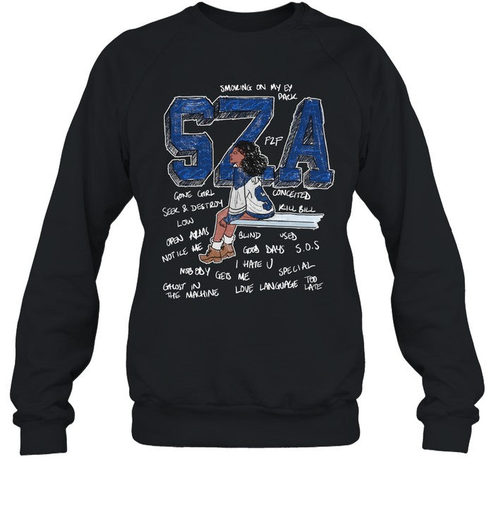 SZA S.O.S Sketchbook T Shirt