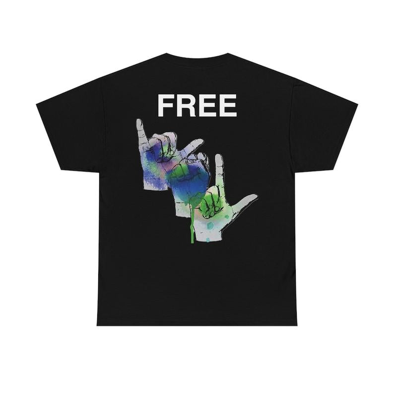 FREE THUG T-Shirt, Young Thug Mugshot Graphic Tee, Creative Unisex Apparel with Unique Rap Influence, Stylish Gifts for Hip Hop Fans