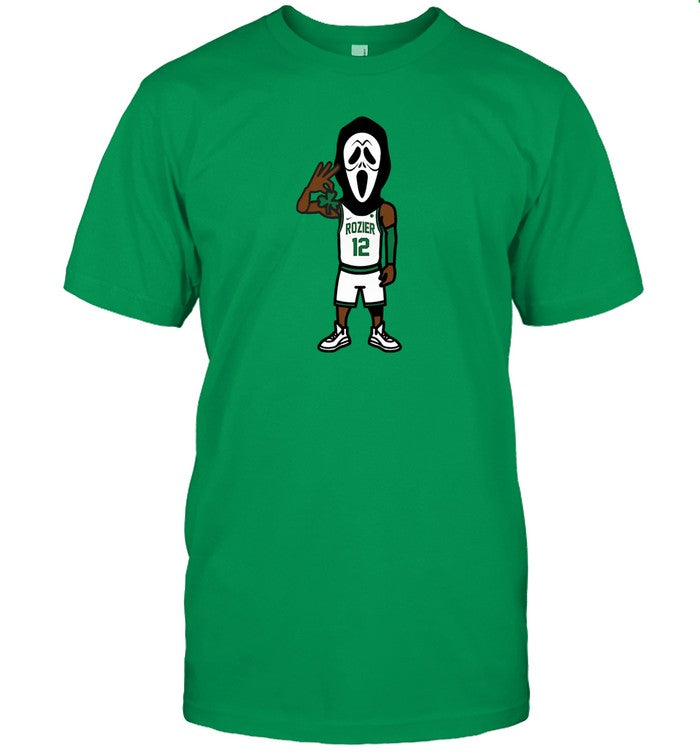 Shirt Scary Terry Rozier Scream Mask Boston Basketball