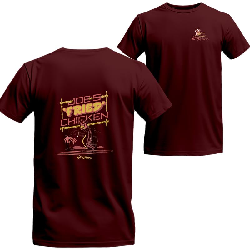 Fried Chicken T-shirt, Funny Tee Shirt, Menswear Top, Streetwear