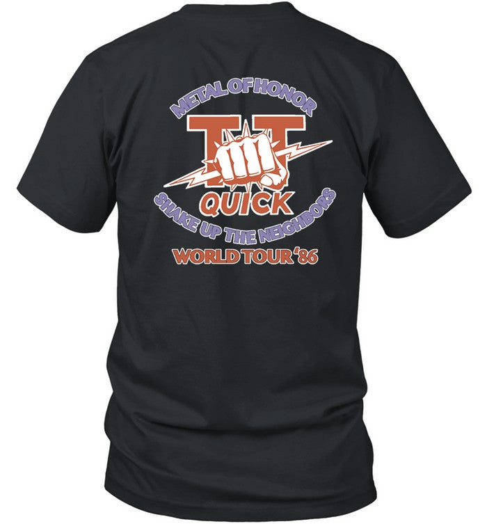 Limited Eddie Trunk Live T.T. Quick Metal Of Honor Shirt