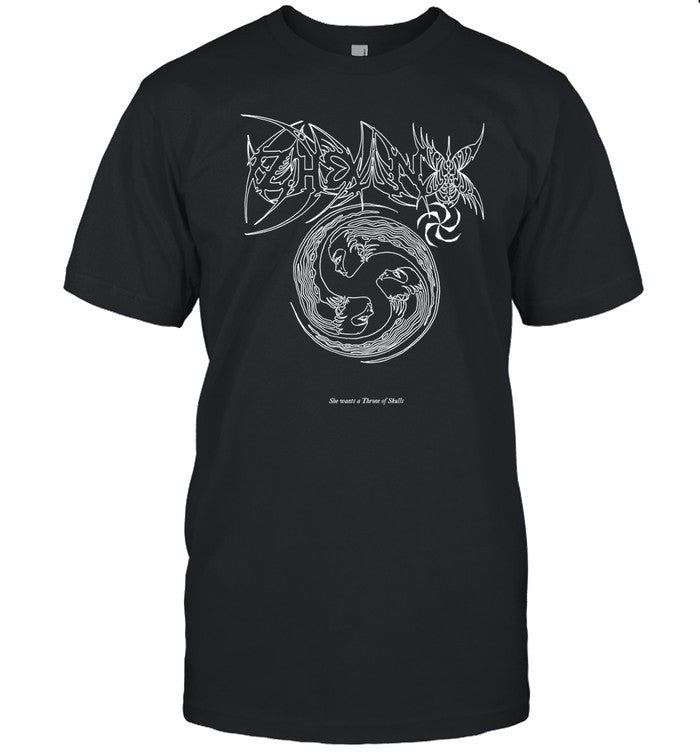 Shirt Zheanius Store Zheani Folk She Wants A Throne Of Skulls
