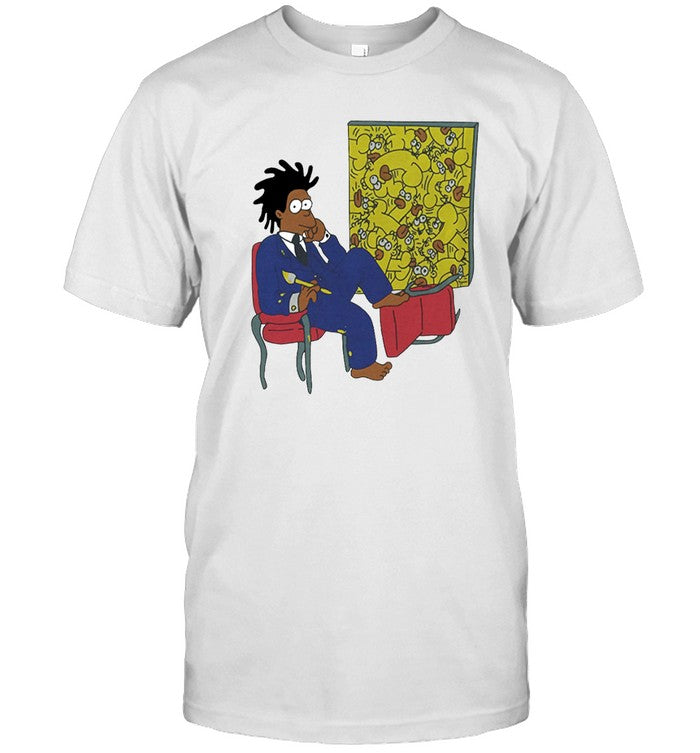 Jay Z Simpson Basquiat Simpsons Tee