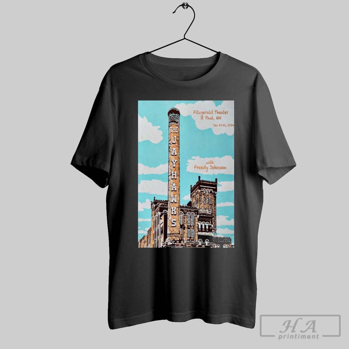 Poster The Jayhawks Dec 20 21 2024 Fitzgerald Theater In St Paul Mn T Shirt