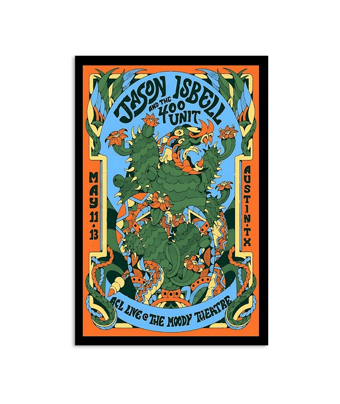 Jason Isbell And The 400 Unit Acl Live The Moody Theater, Austin, Tx May 11 12 13, 2023 Poster