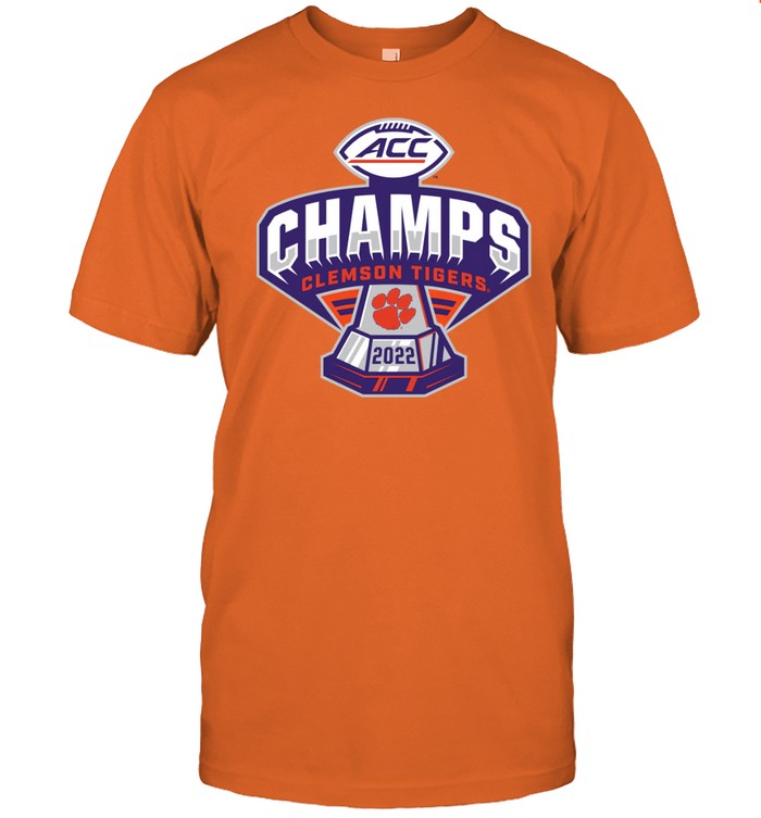 Limited Blue 84 Orange Clemson Tigers 2022 ACC Football Conference Champions Shirt