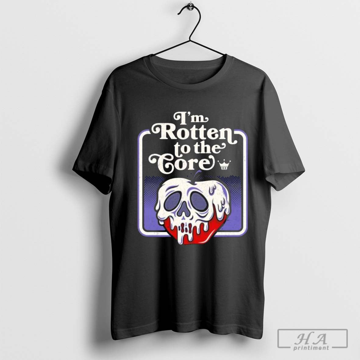 Snow White and the Seven Dwarfs IÃ¢â‚¬â„¢m Rotten to the core T-shirt
