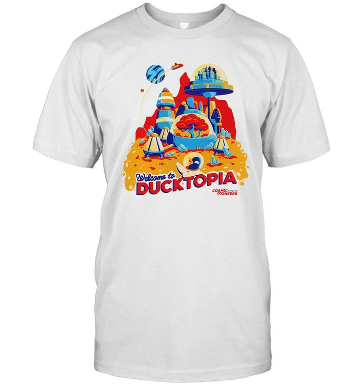 Kurzgesagt Cosmic Pioneers Ducktopia T-Shirt